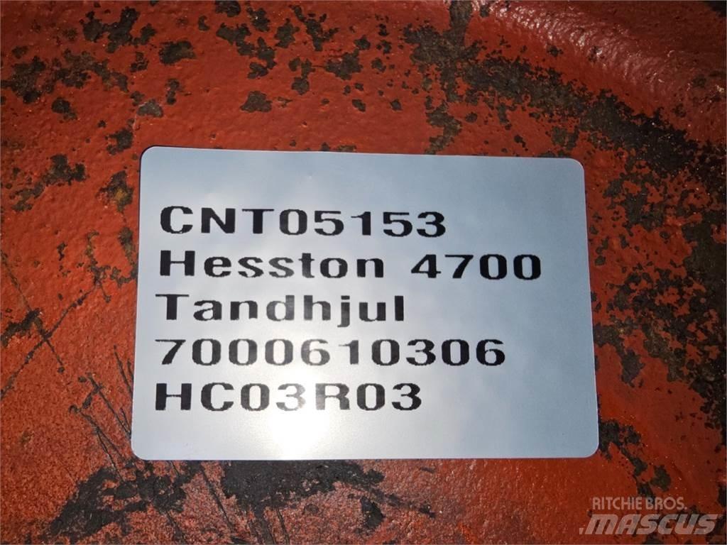 Hesston 4700 Λοιπός εξοπλισμός συγκομιδής χορτονομής