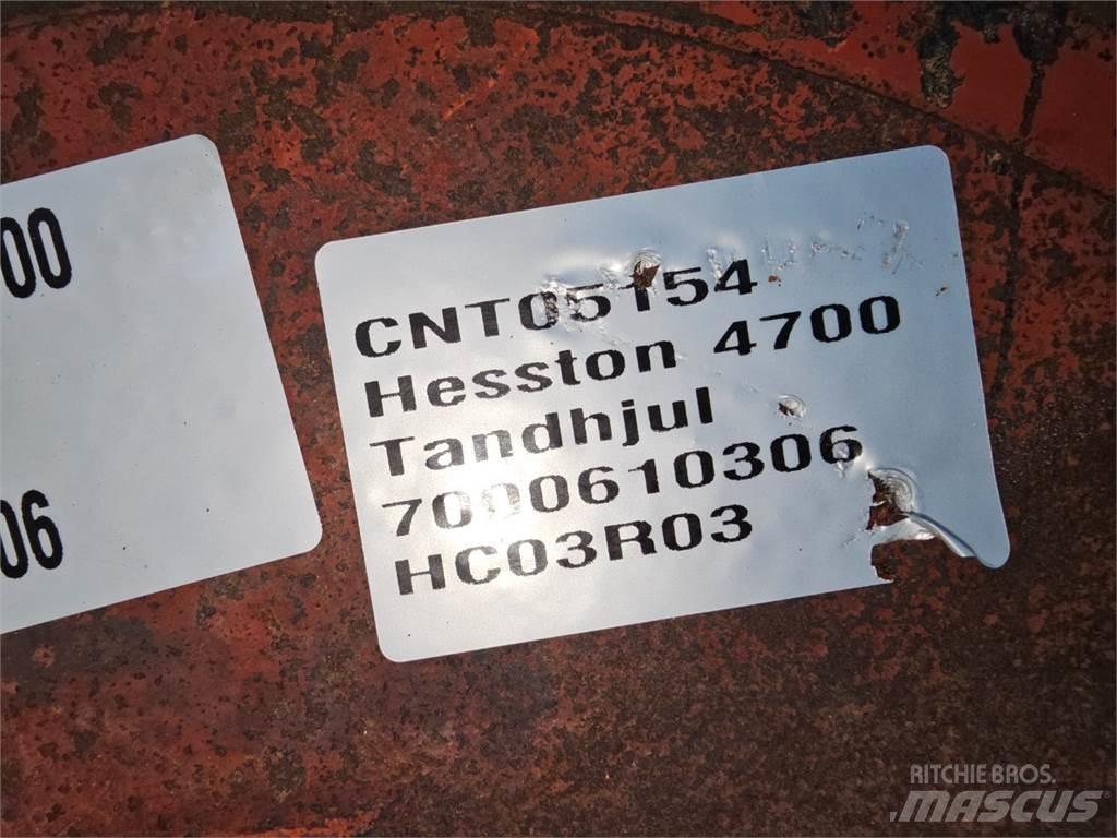 Hesston 4700 Λοιπός εξοπλισμός συγκομιδής χορτονομής