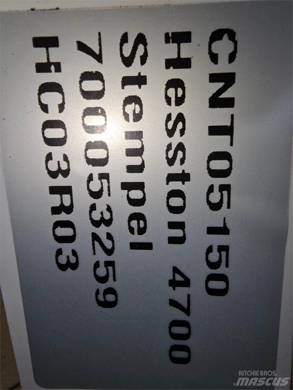 Hesston 4700 Υδραυλικά