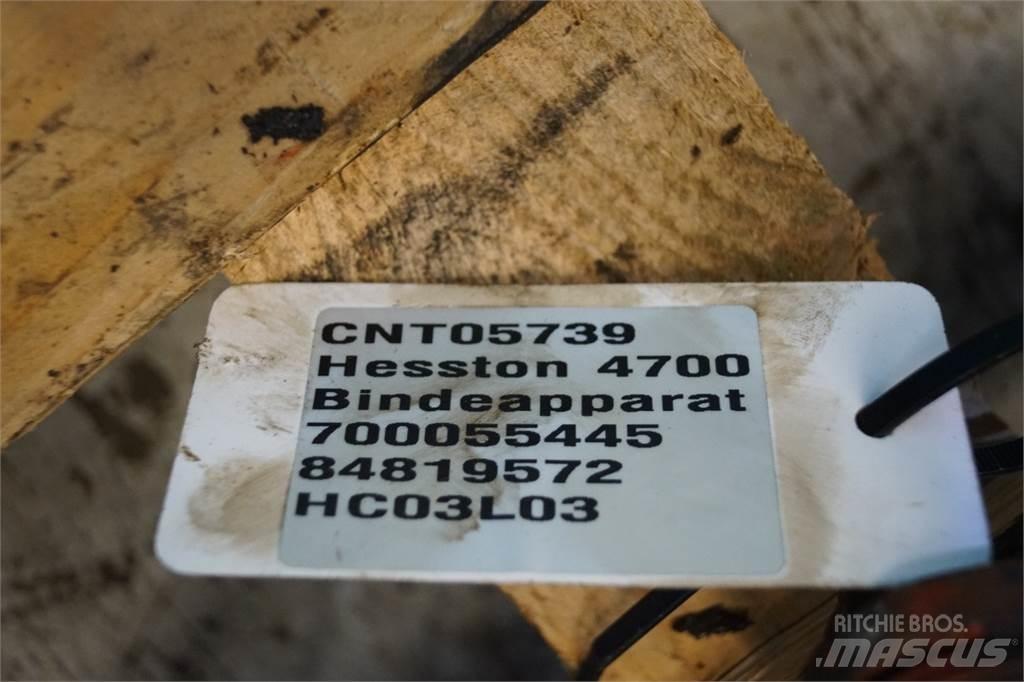 Hesston 4700 Λοιπός εξοπλισμός συγκομιδής χορτονομής
