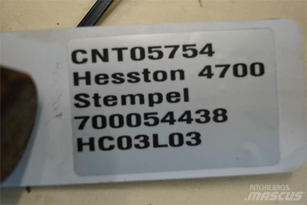 Hesston 4700 Υδραυλικά