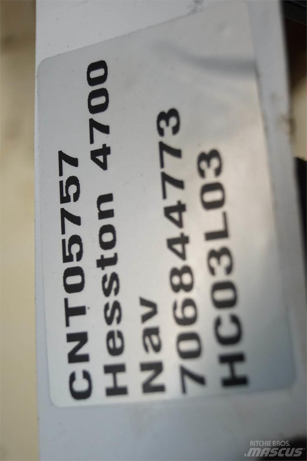 Hesston 4700 Λοιπός εξοπλισμός συγκομιδής χορτονομής
