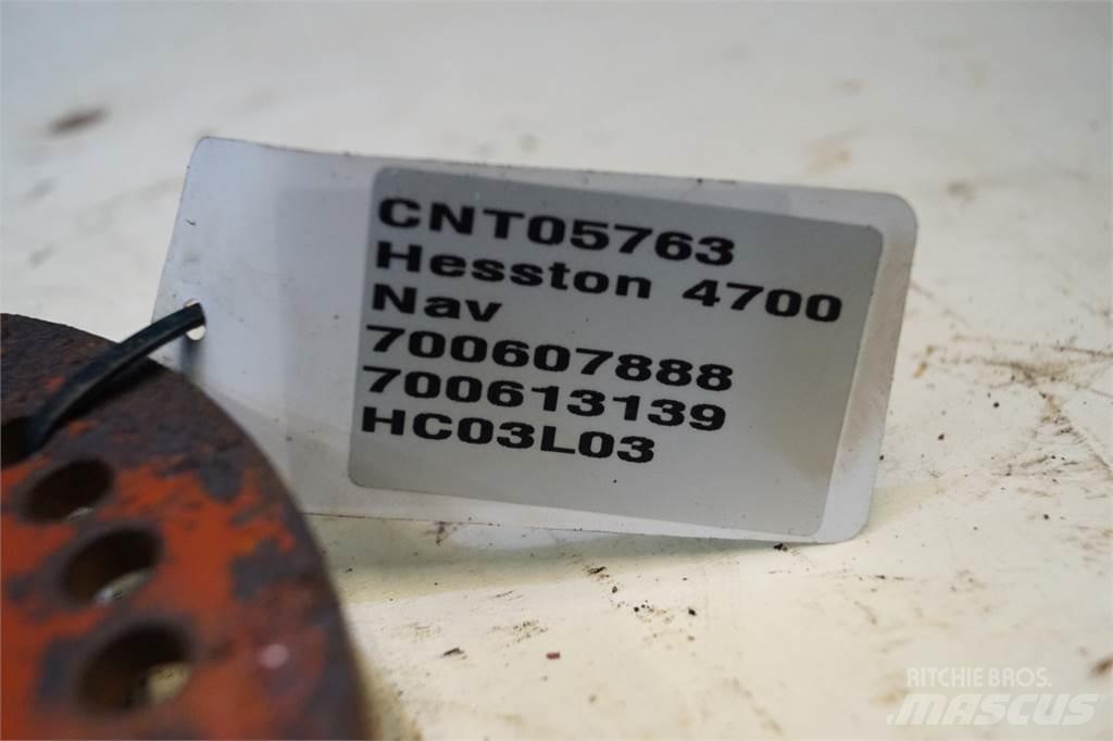 Hesston 4700 Λοιπός εξοπλισμός συγκομιδής χορτονομής