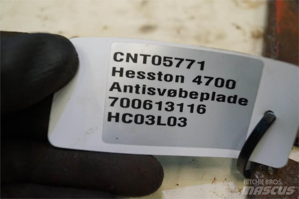 Hesston 4700 Λοιπός εξοπλισμός συγκομιδής χορτονομής