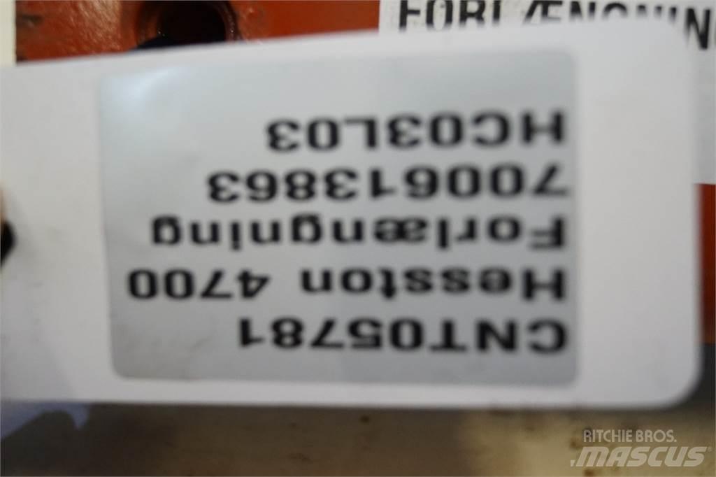 Hesston 4700 Εξαρτήματα συγκράτησης δεμάτων