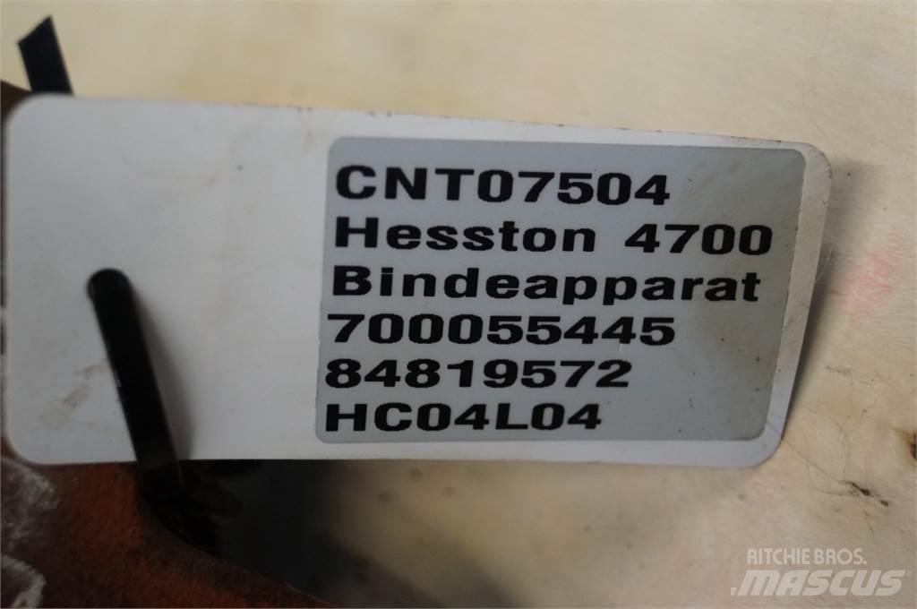 Hesston 4700 Λοιπός εξοπλισμός συγκομιδής χορτονομής