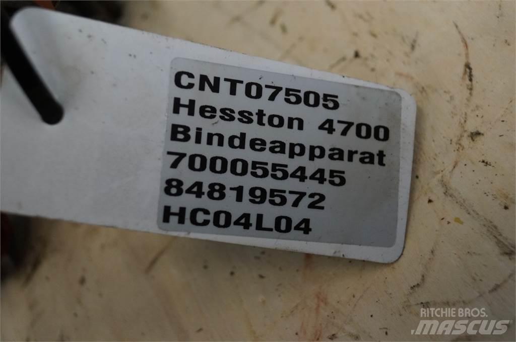 Hesston 4700 Λοιπός εξοπλισμός συγκομιδής χορτονομής
