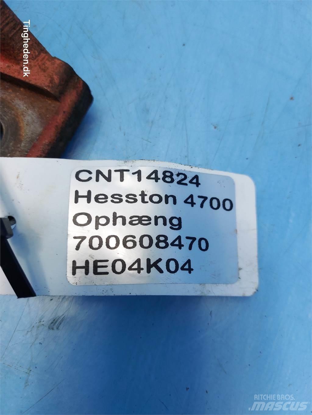Hesston 4700 Λοιπός εξοπλισμός συγκομιδής χορτονομής