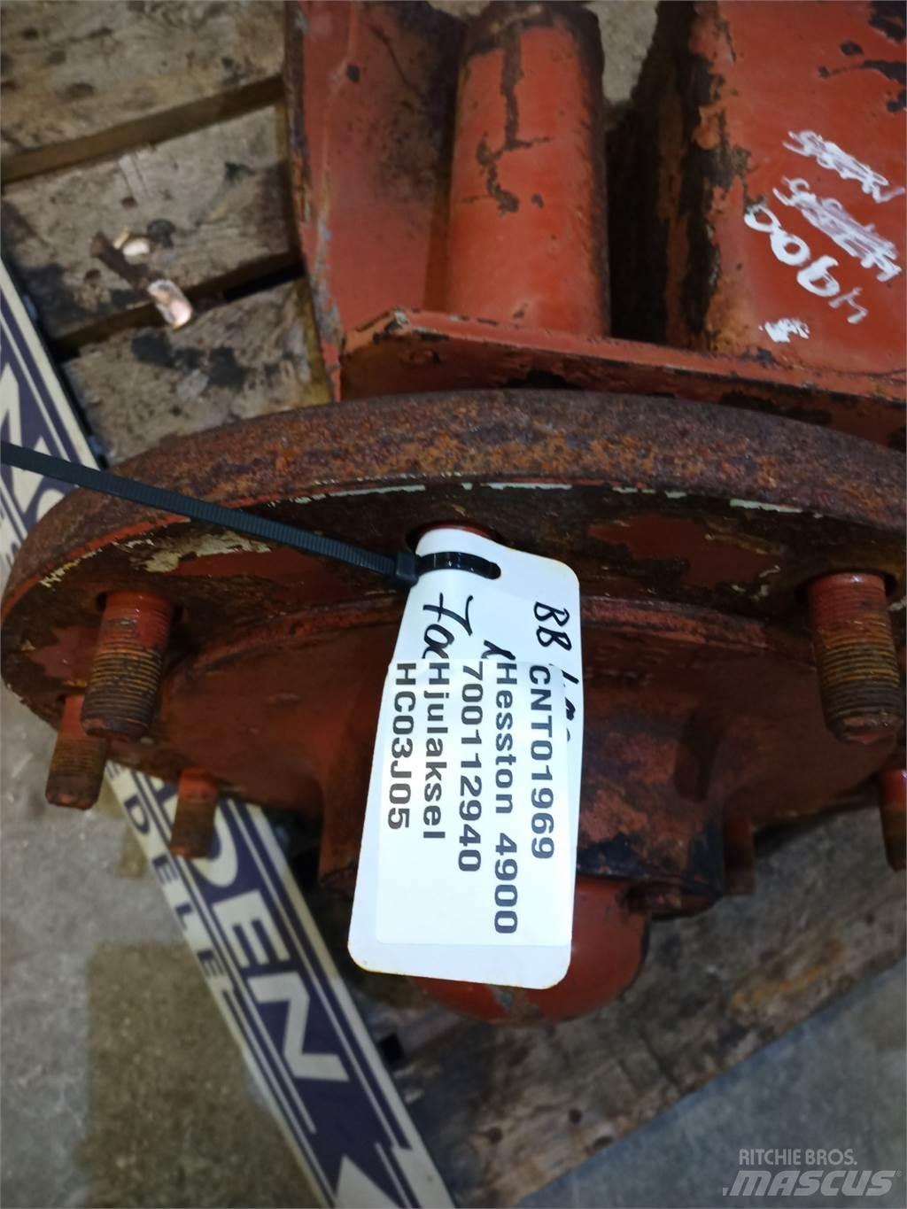 Hesston 4900 Άξονες