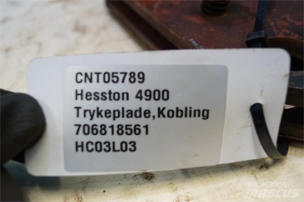 Hesston 4900 Λοιπός εξοπλισμός συγκομιδής χορτονομής