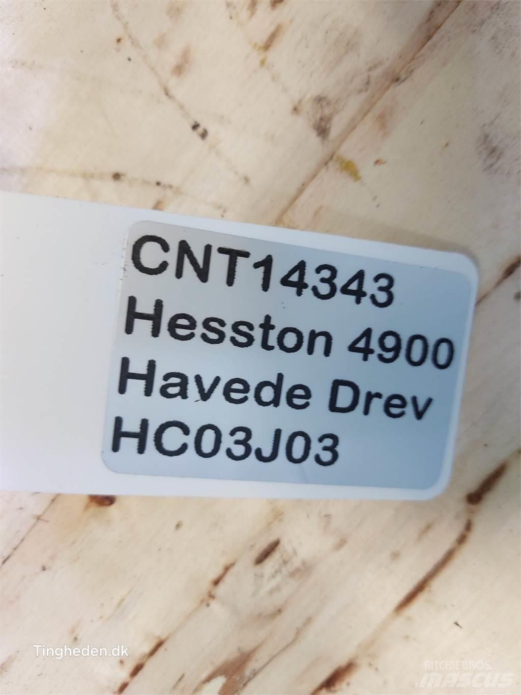 Hesston 4900 Μετάδοση κίνησης