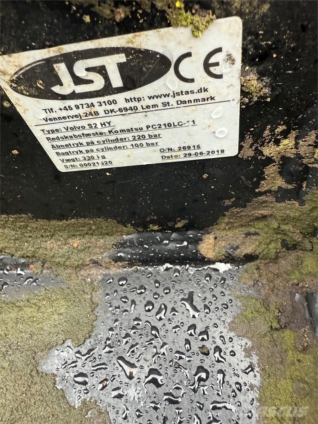  Hydraulisk fæste Ταχυσύνδεσμοι