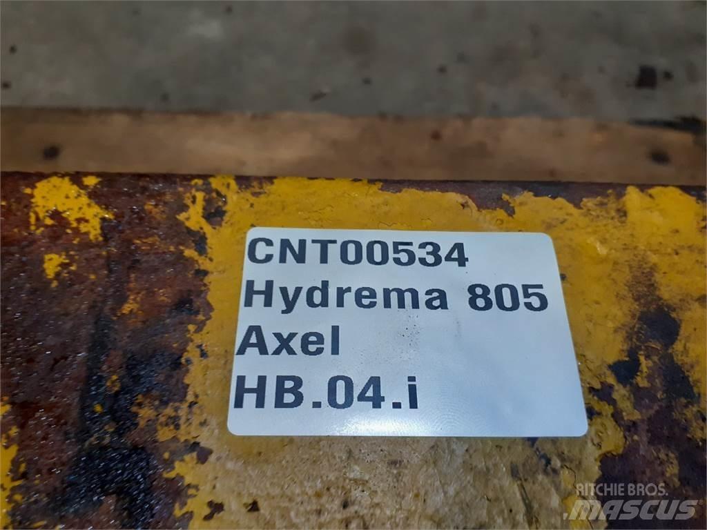 Hydrema 805 Άξονες