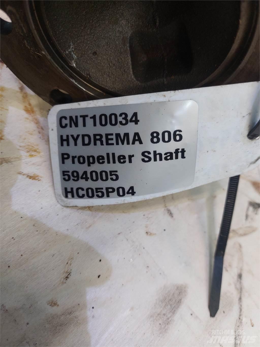 Hydrema 806 Άξονες