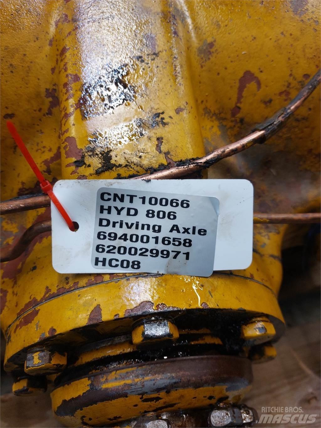 Hydrema 806 Άξονες