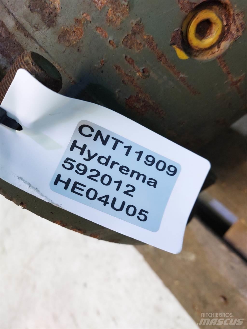 Hydrema 806 Άξονες