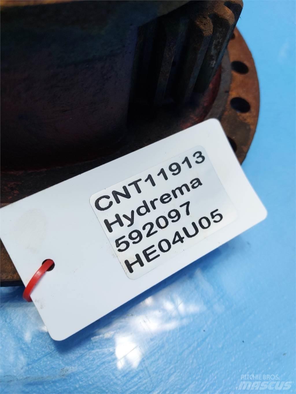 Hydrema 806 Άξονες