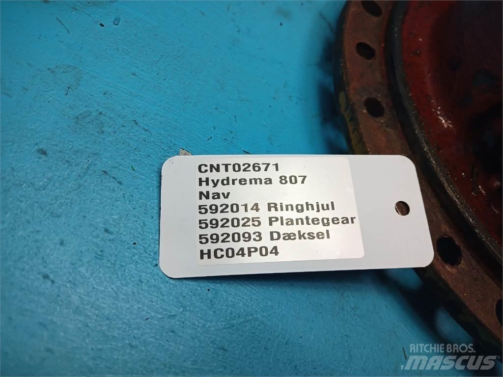 Hydrema 807 Άξονες