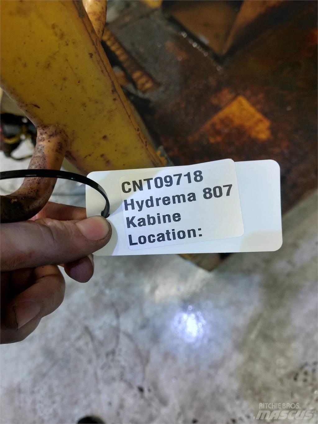 Hydrema 807 Καμπίνες και εσωτερικό