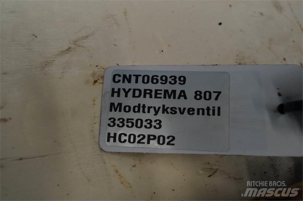 Hydrema 807 Υδραυλικά