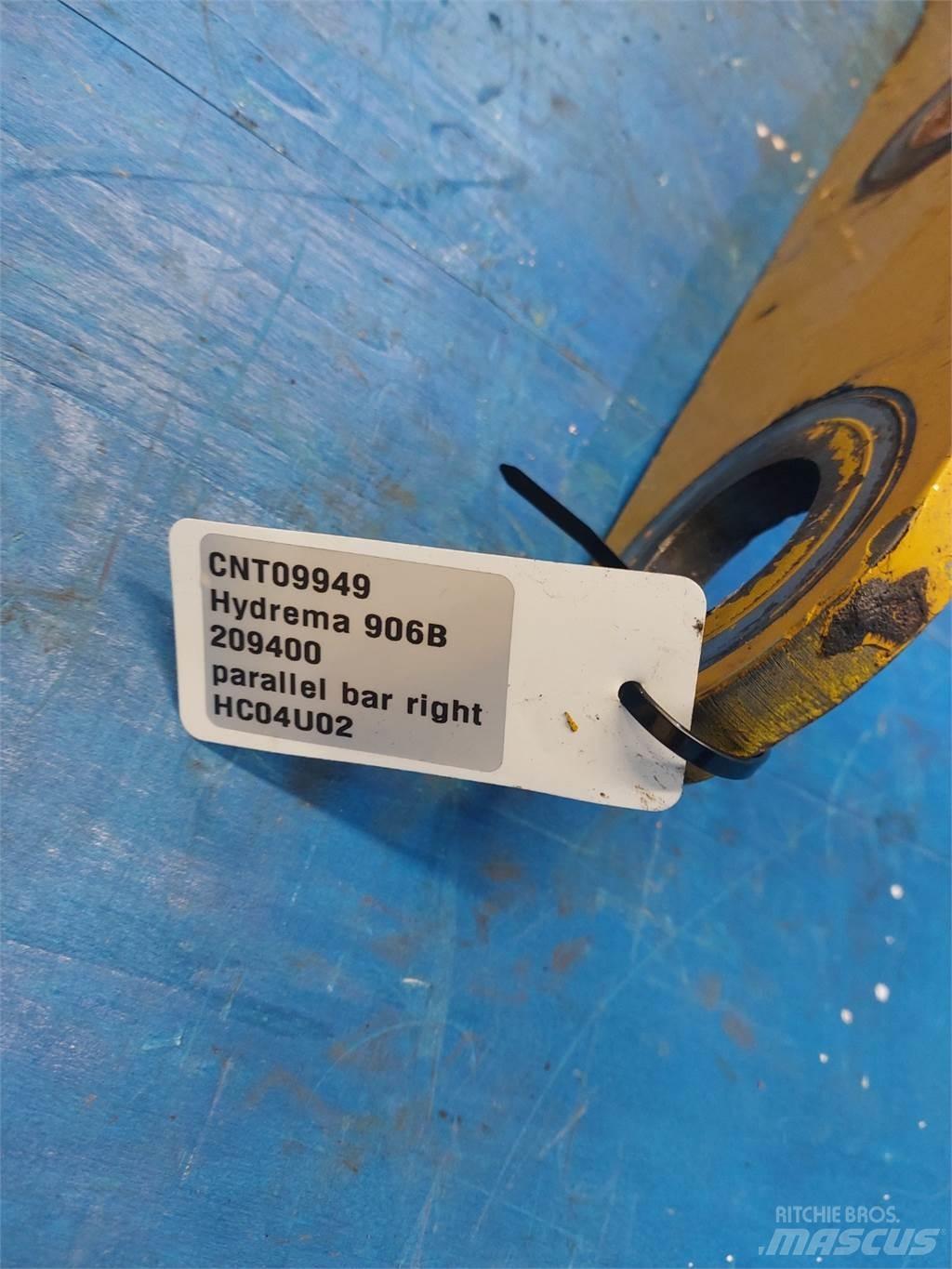 Hydrema 906B Μπούμες και κουτάλες