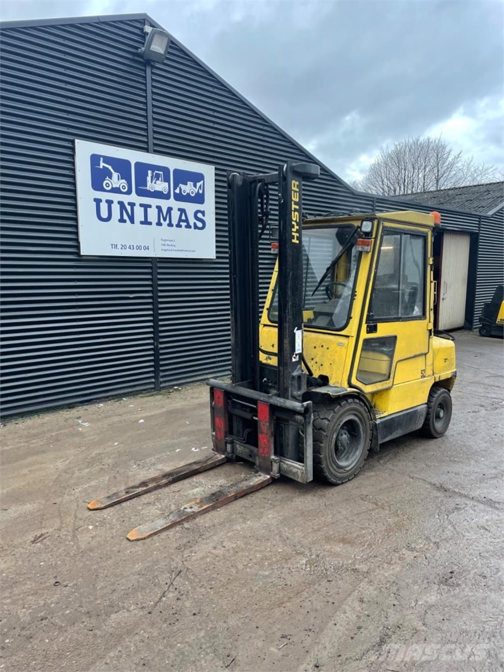 Hyster H2.50XL Περονοφόρα ανυψωτικά κλαρκ με φυσικό αέριο LPG