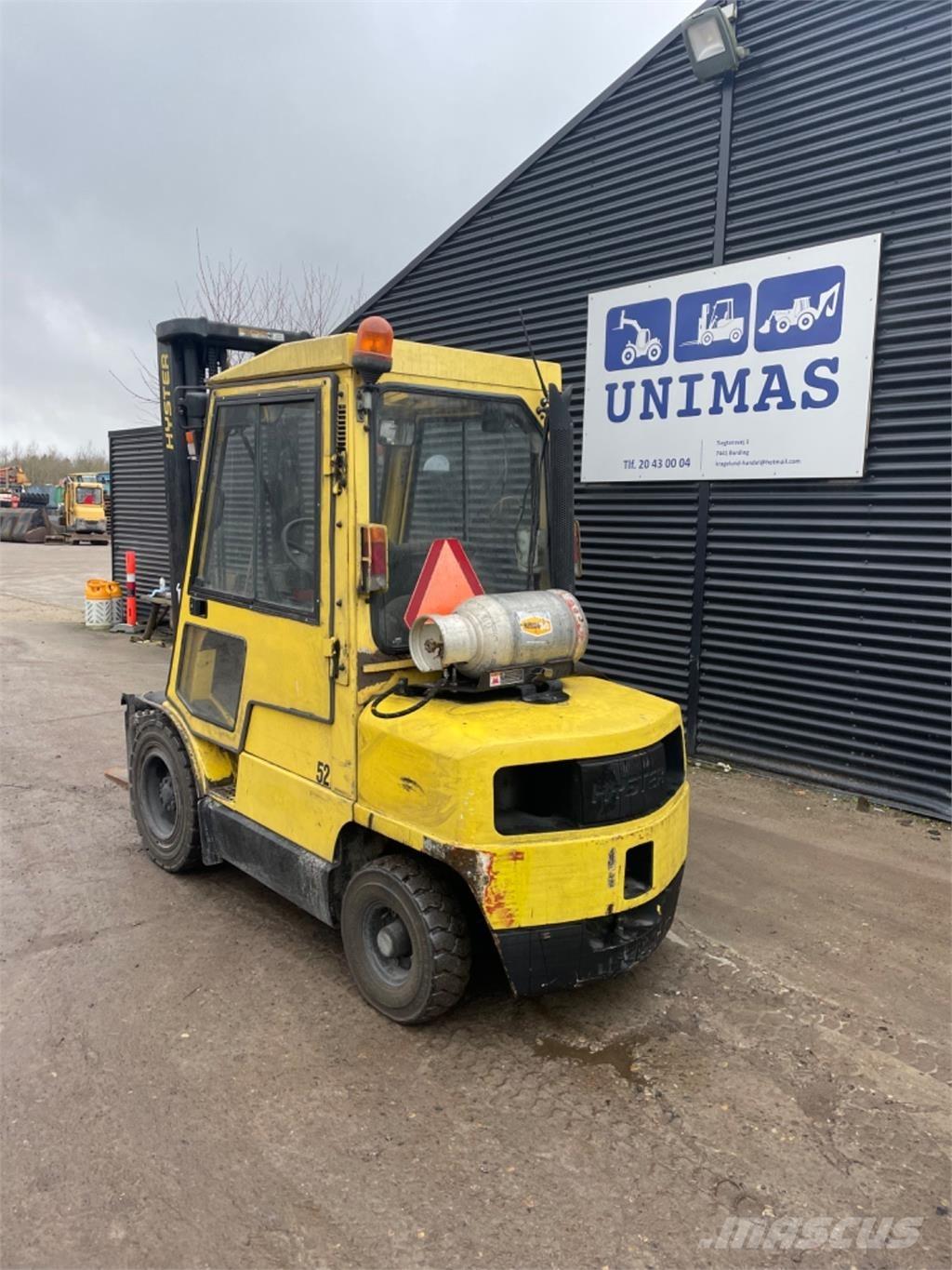 Hyster H2.50XL Περονοφόρα ανυψωτικά κλαρκ με φυσικό αέριο LPG
