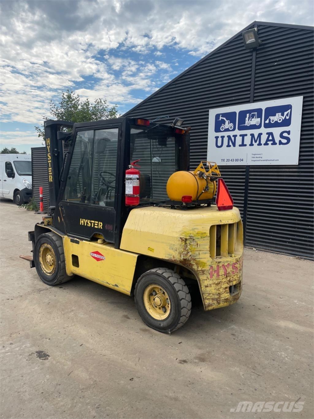 Hyster H4.00XL Περονοφόρα ανυψωτικά κλαρκ με φυσικό αέριο LPG