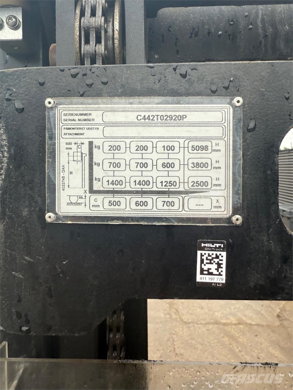 Hyster S1.5 Χειροκίνητα παλετοφόρα