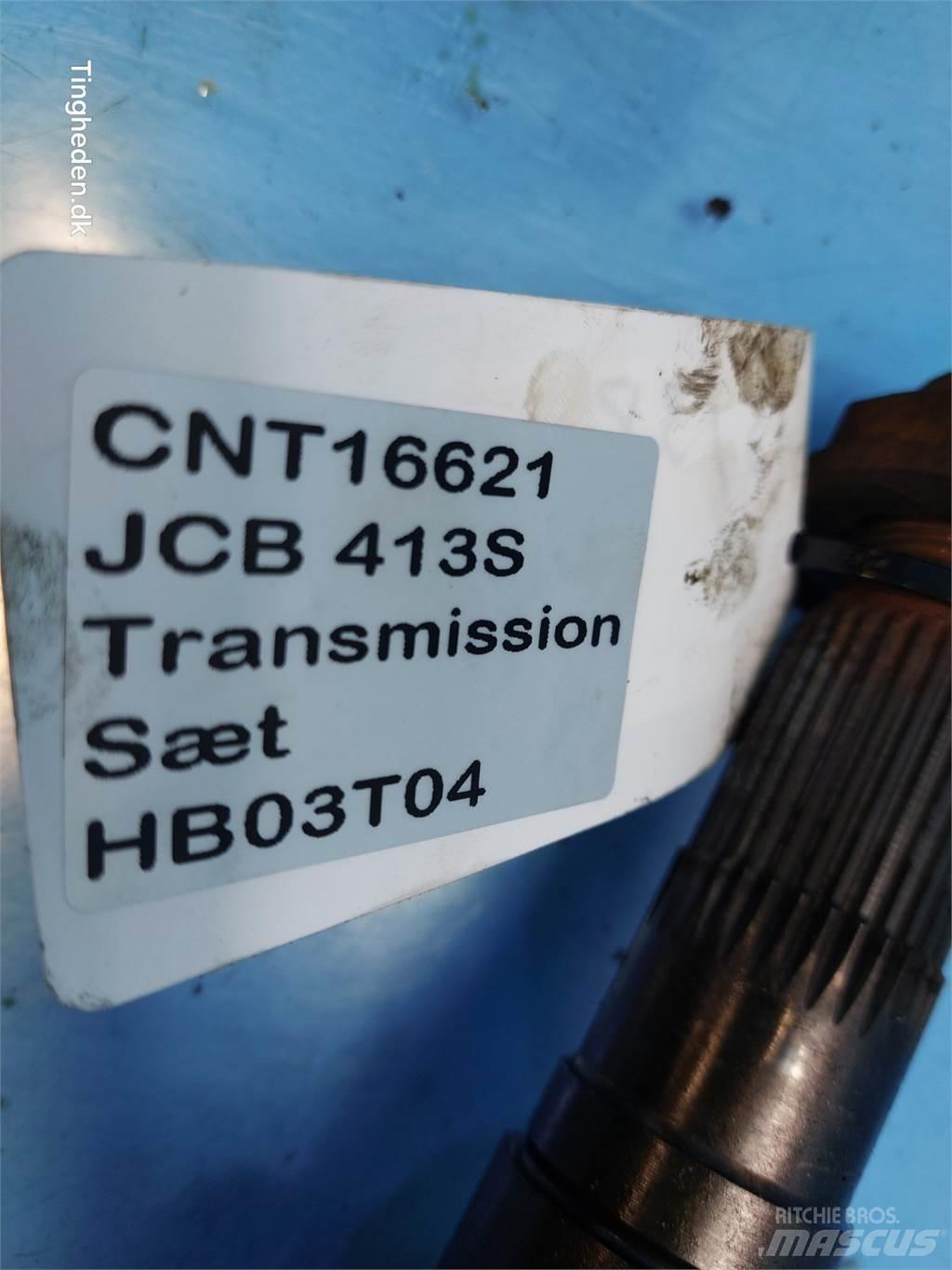 JCB 413S Μετάδοση κίνησης