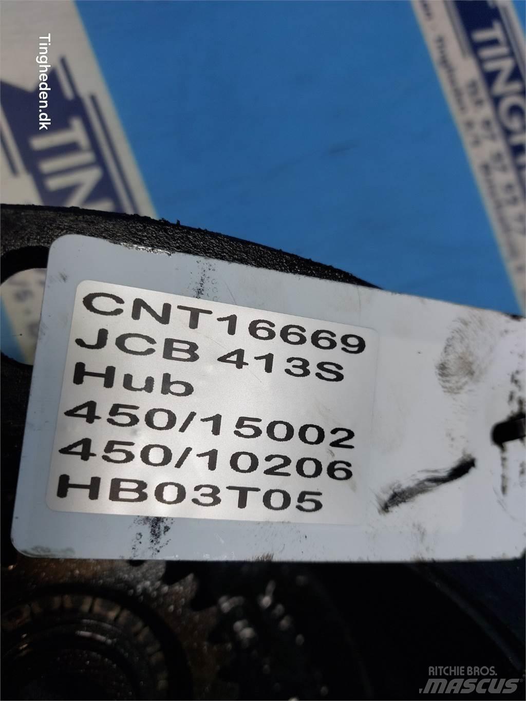 JCB 413S Άξονες