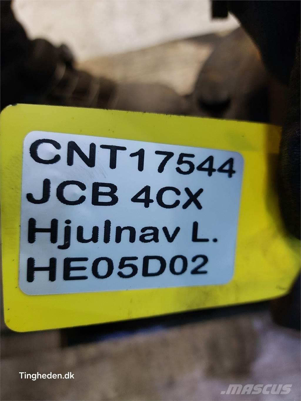 JCB 4CX Άξονες