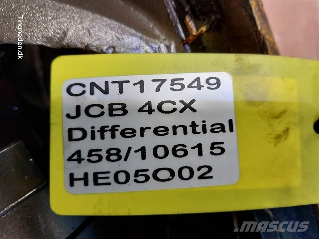 JCB 4CX Άξονες
