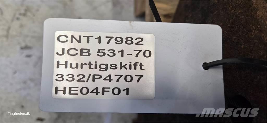 JCB 531-70 Ταχυσύνδεσμοι