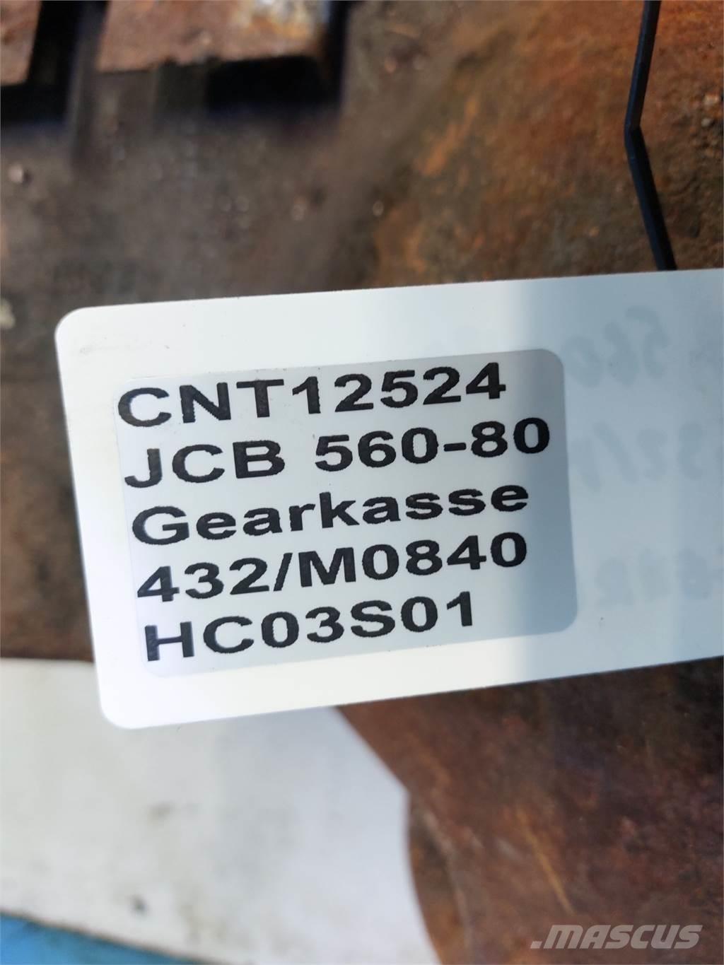 JCB 560-80 Μετάδοση κίνησης
