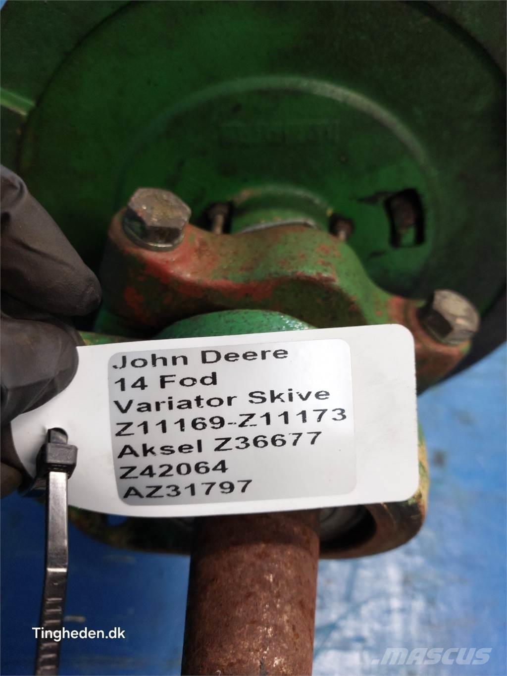John Deere 1000 Εξαρτήματα θεριζοαλωνιστικών μηχανών