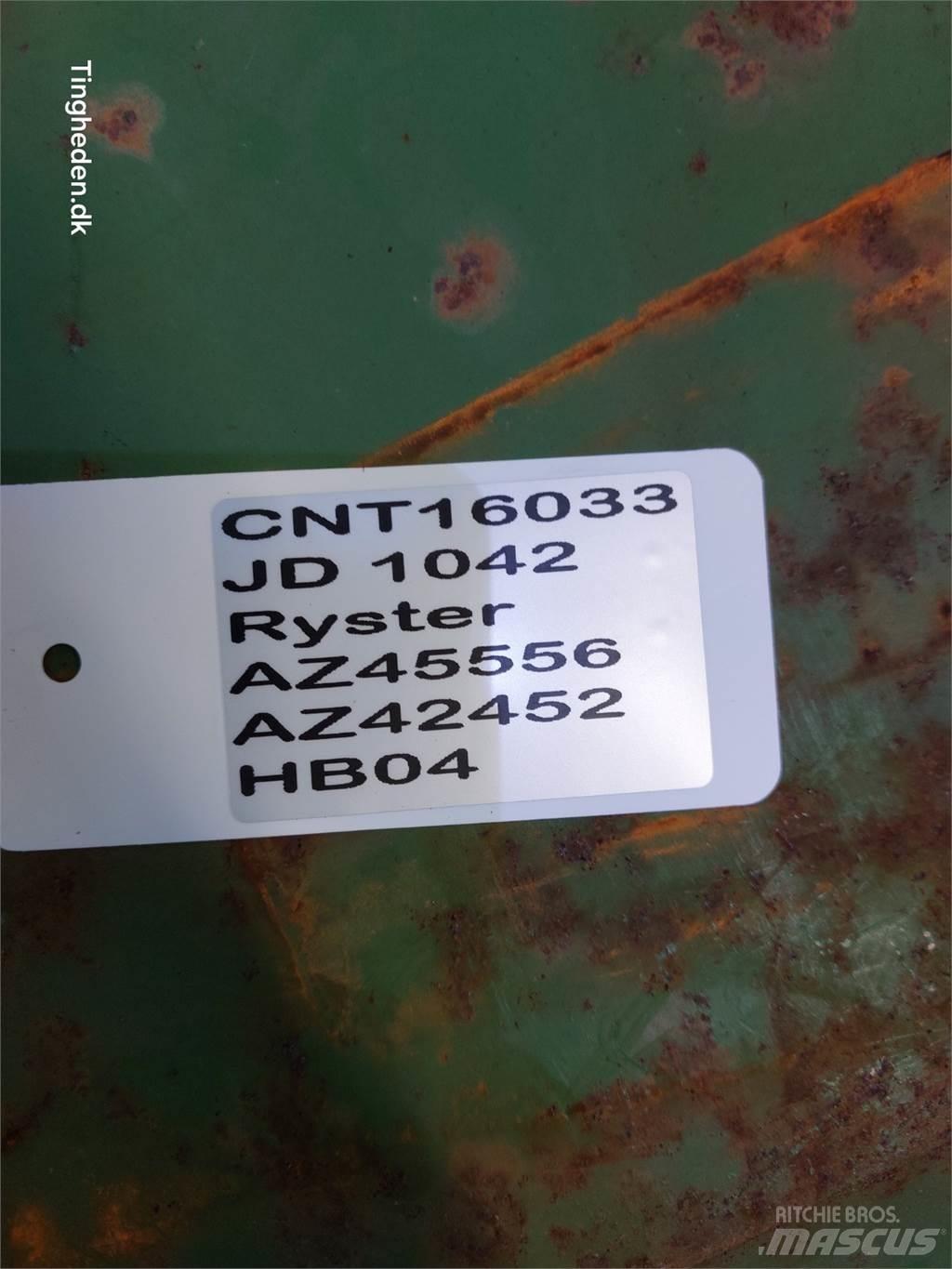 John Deere 1042 Εξαρτήματα θεριζοαλωνιστικών μηχανών