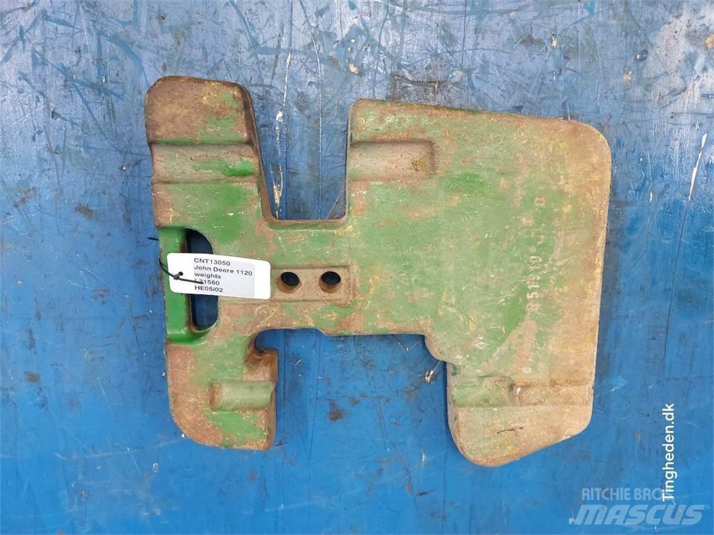 John Deere 1120 Μπροστινά βαρίδια