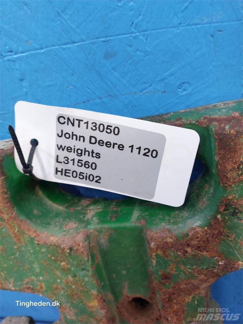 John Deere 1120 Μπροστινά βαρίδια