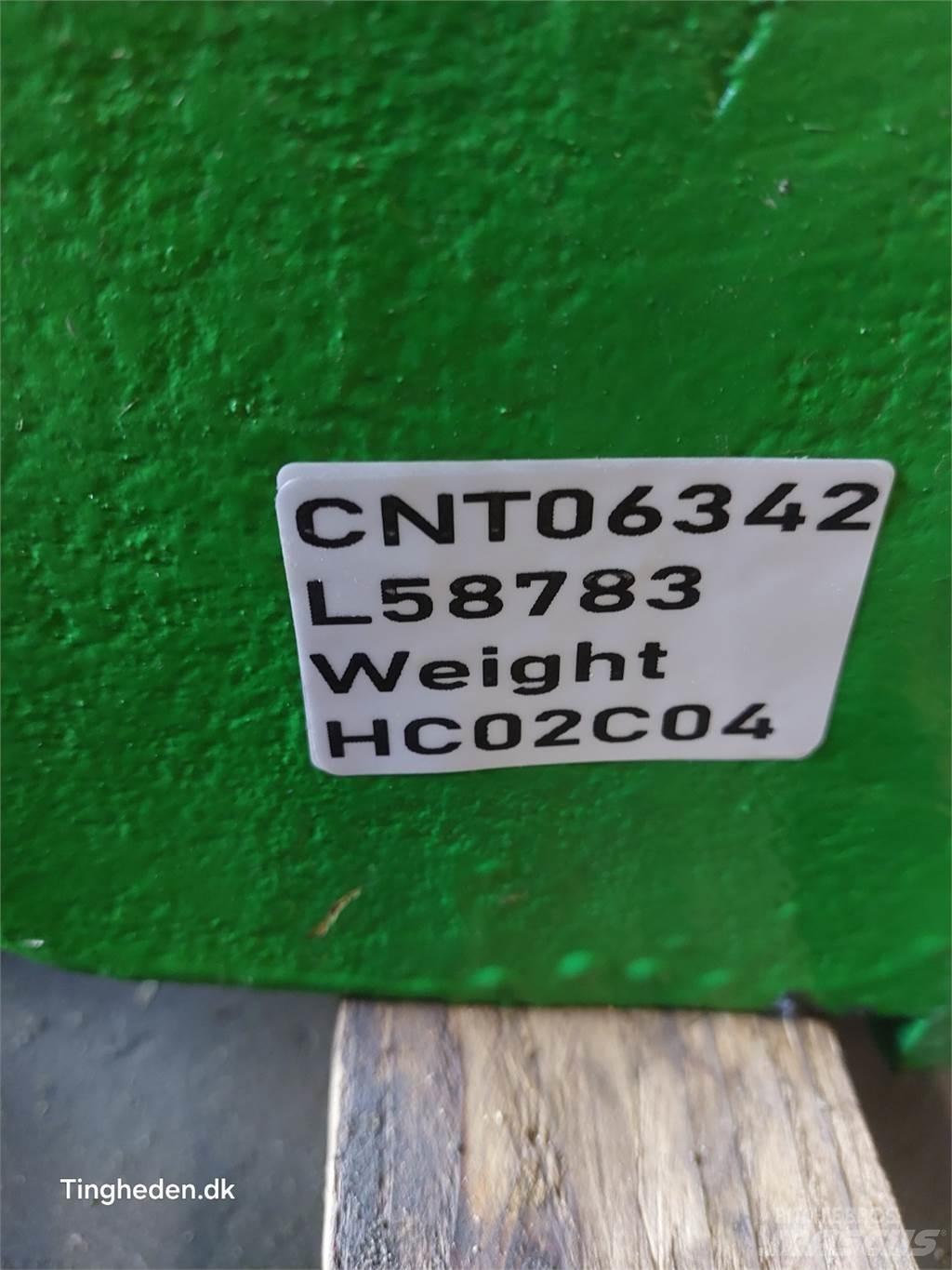 John Deere 1850 Μπροστινά βαρίδια