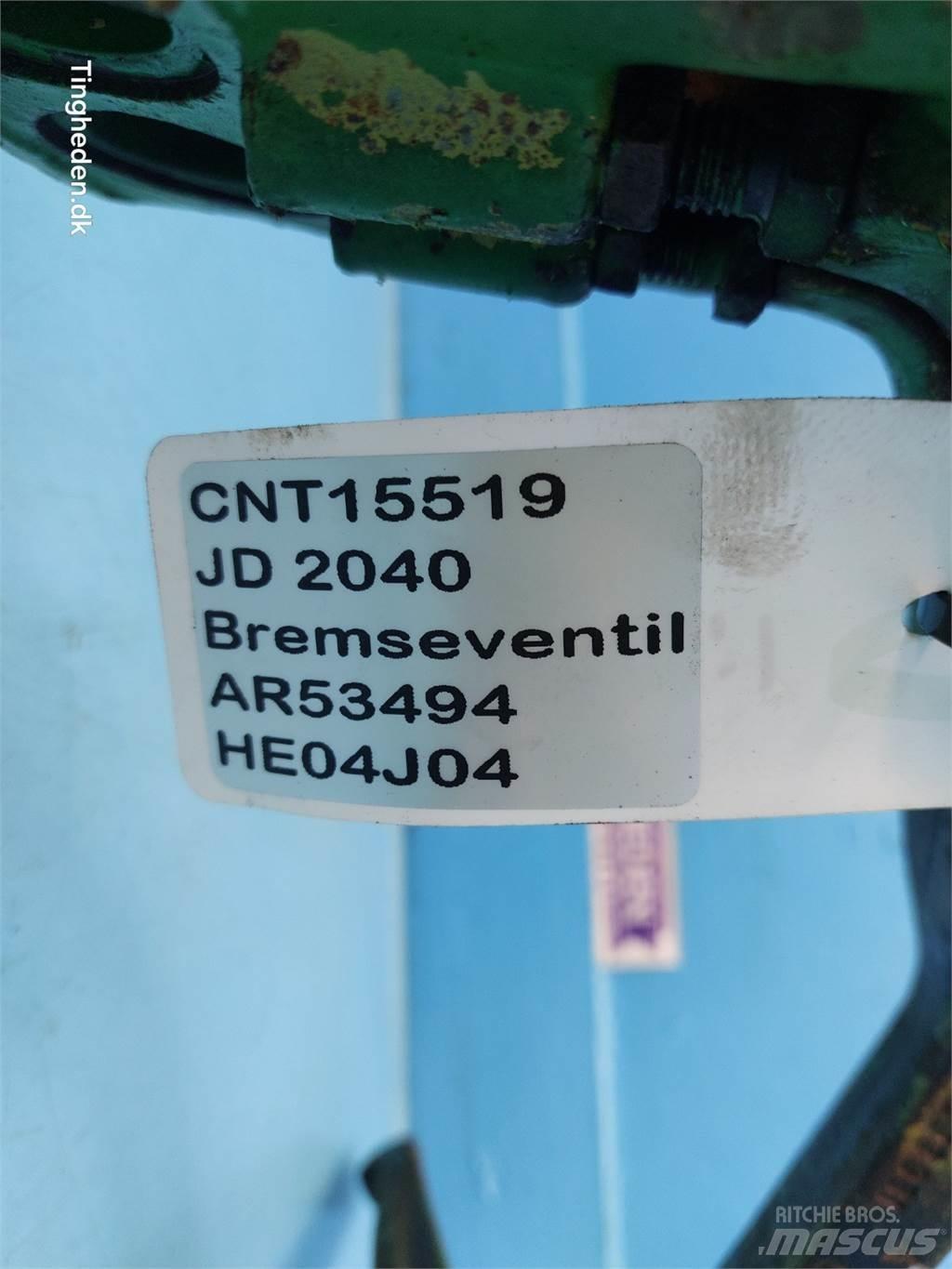 John Deere 2040 Υδραυλικά