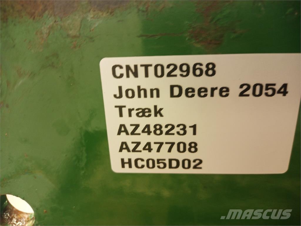 John Deere 2054 Εξαρτήματα θεριζοαλωνιστικών μηχανών