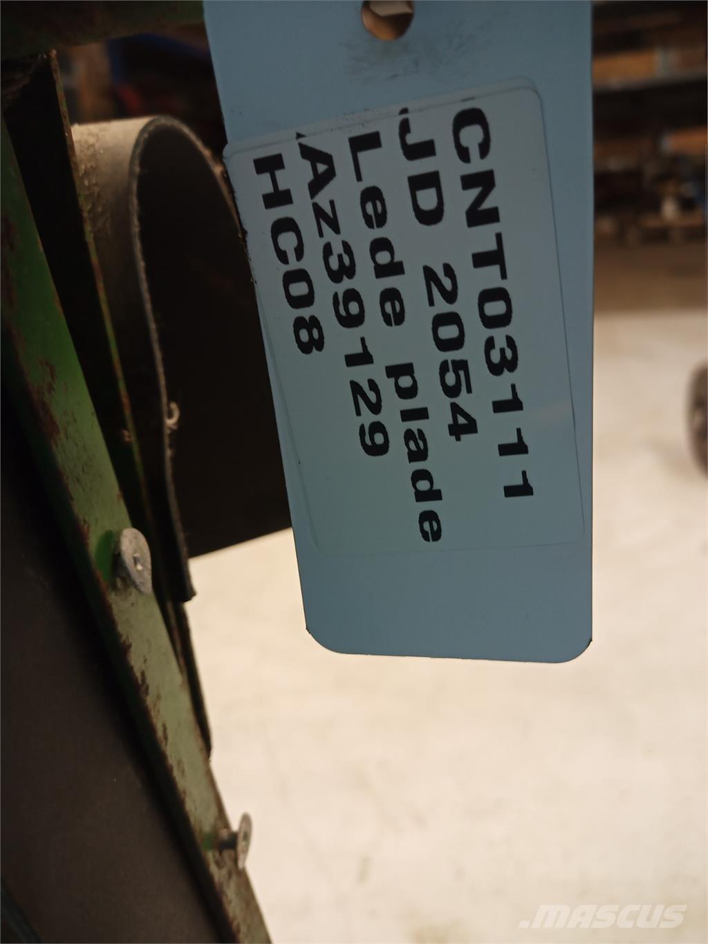 John Deere 2054 Εξαρτήματα θεριζοαλωνιστικών μηχανών