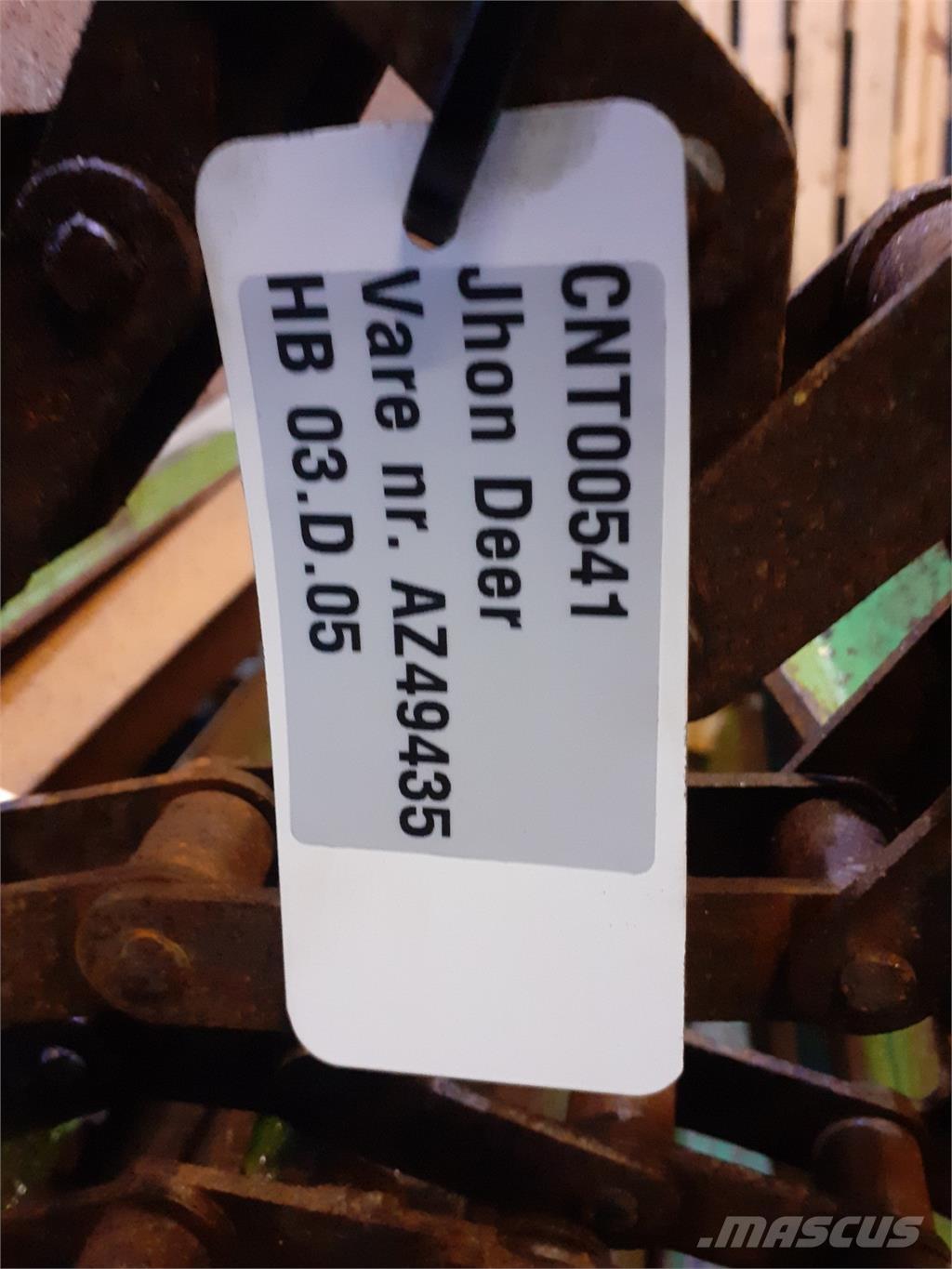 John Deere 2056 Εξαρτήματα θεριζοαλωνιστικών μηχανών