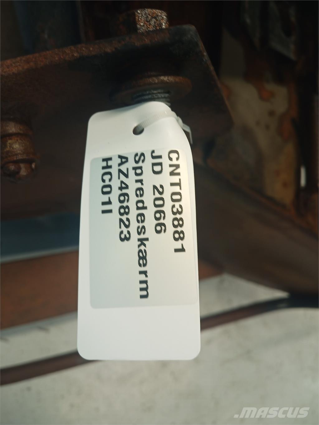 John Deere 2066 Εξαρτήματα θεριζοαλωνιστικών μηχανών