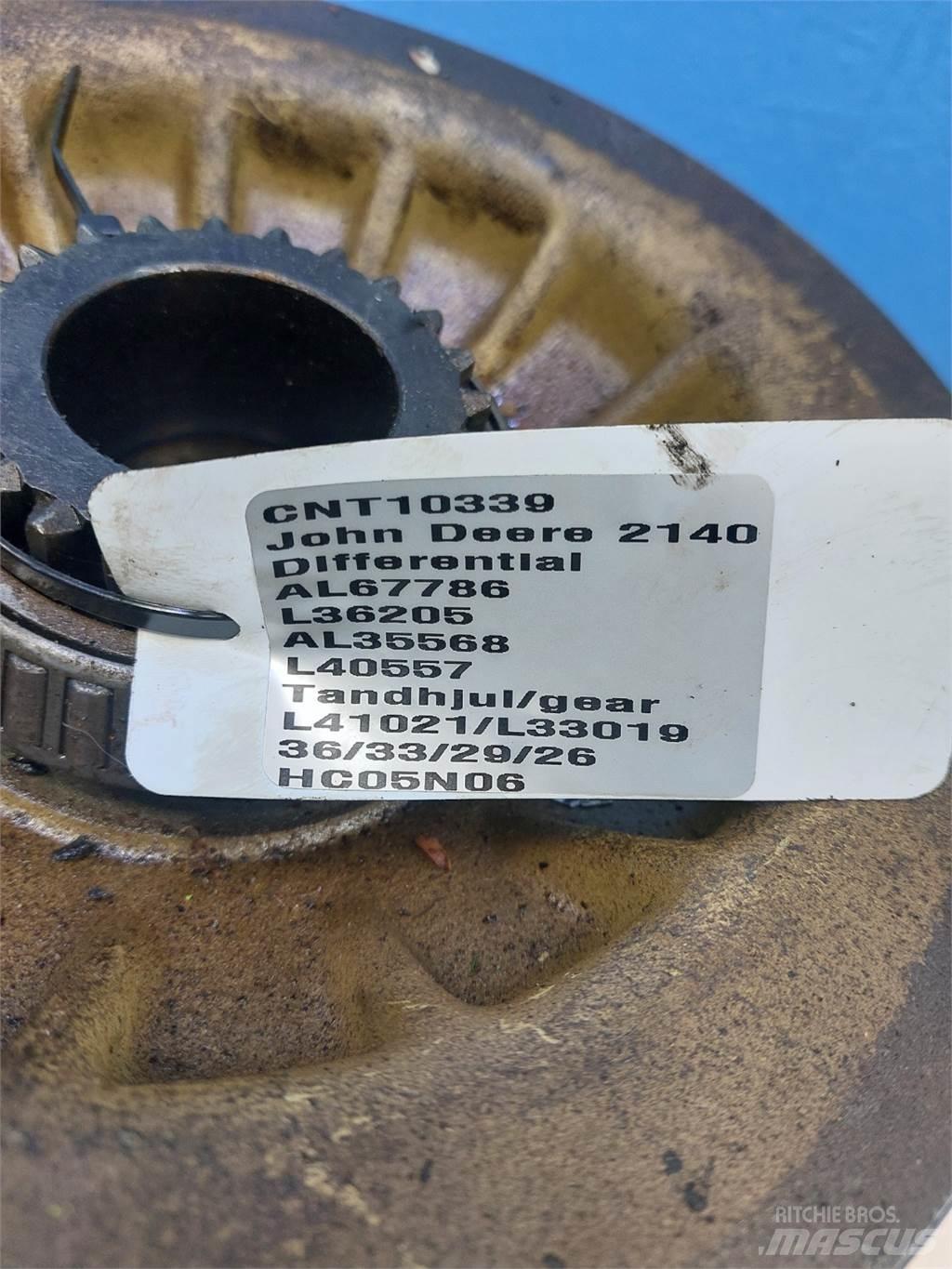 John Deere 2140 Μετάδοση