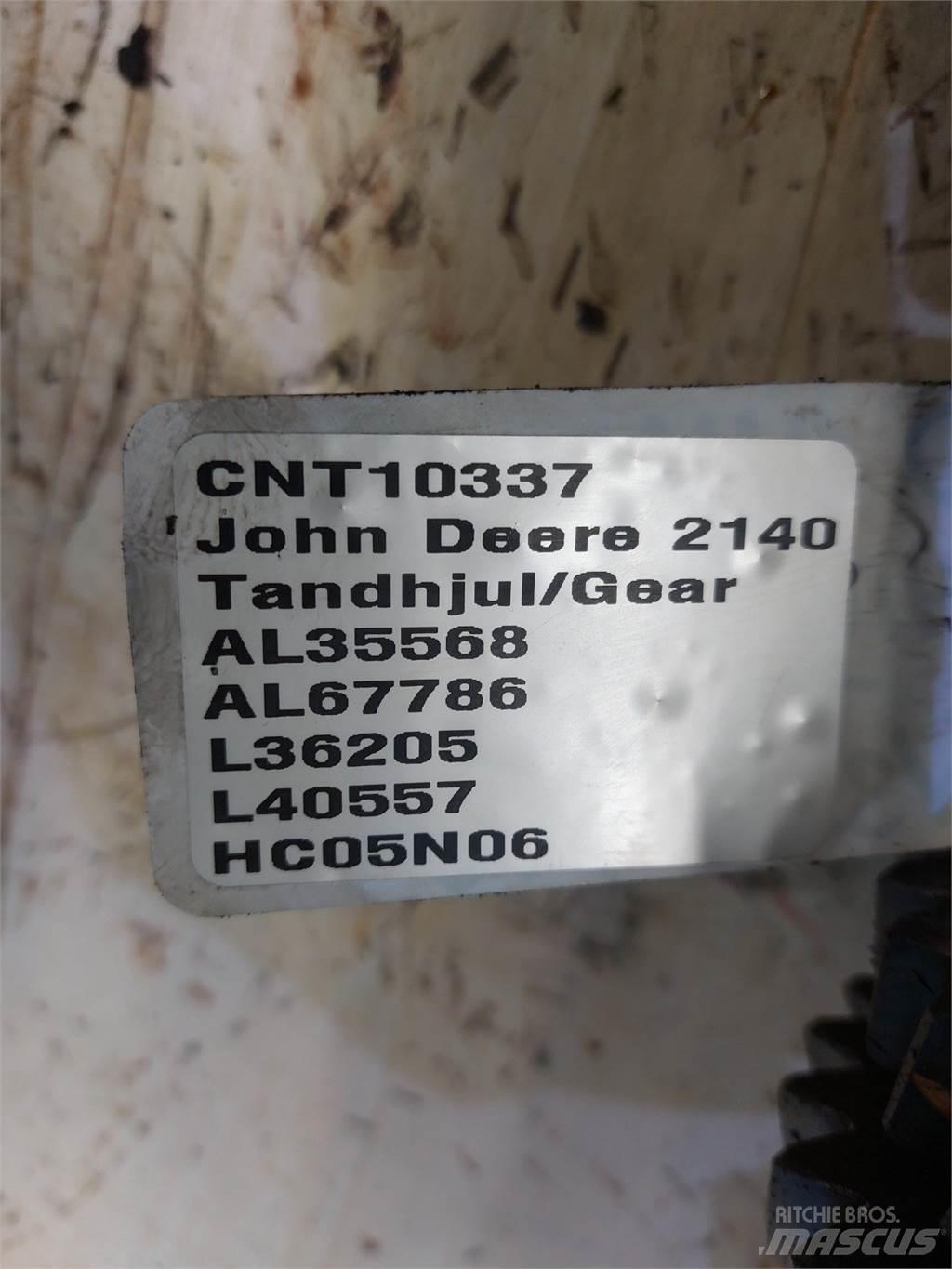 John Deere 2140 Μετάδοση
