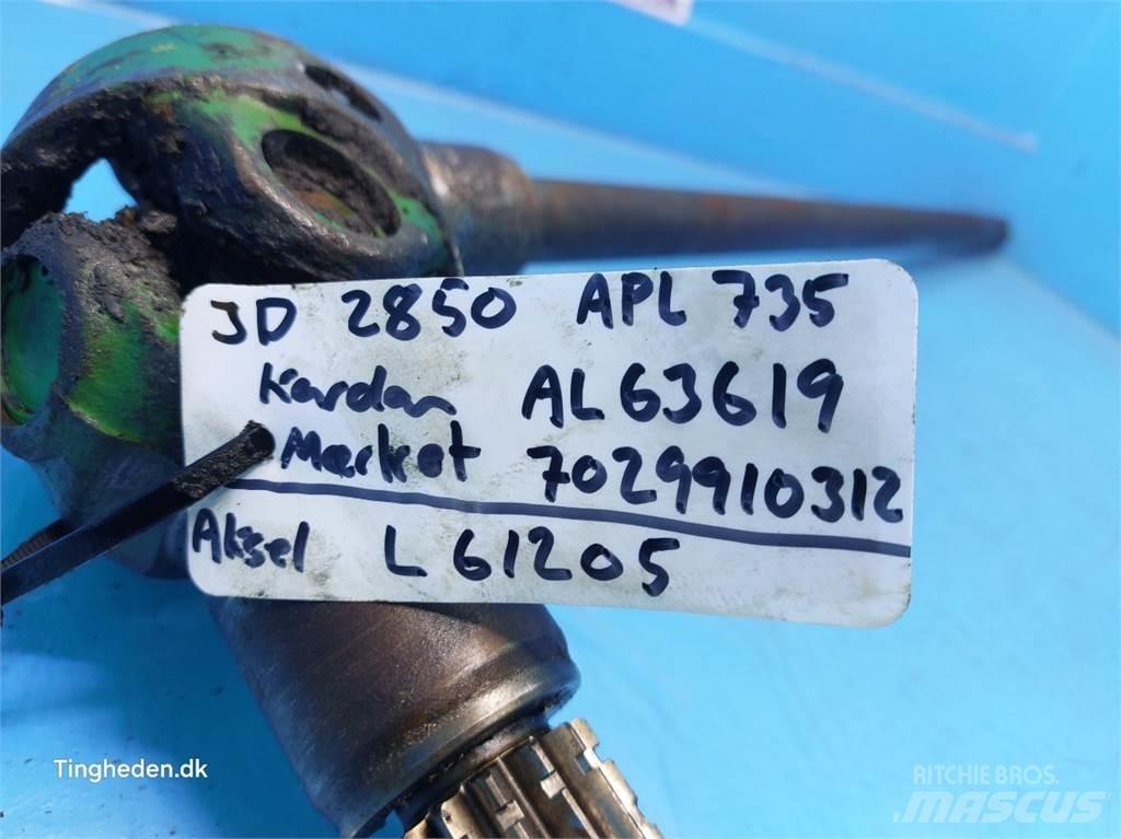 John Deere 2850 Άλλα εξαρτήματα για τρακτέρ