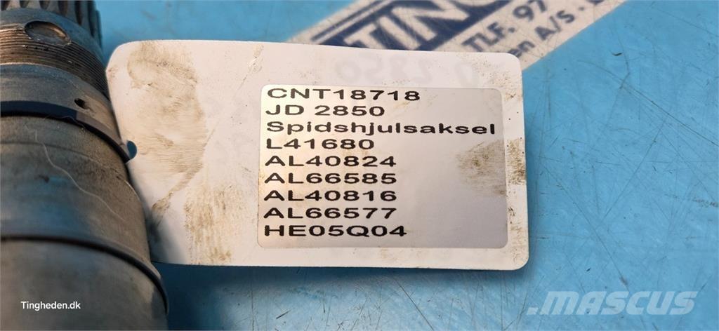 John Deere 2850 Μετάδοση