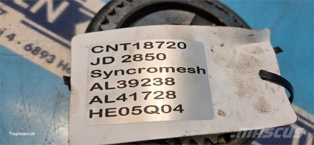 John Deere 2850 Μετάδοση